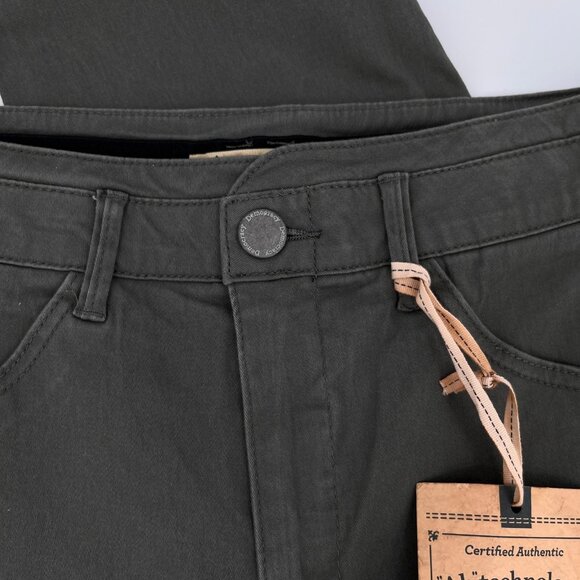 Democracy AB Tech Tapered Jeans Size 8 Gray Skyrise Mold & Hold Stretch - Picture 5 of 12